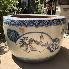 伊万里焼　火鉢　植木鉢　プランターの画像