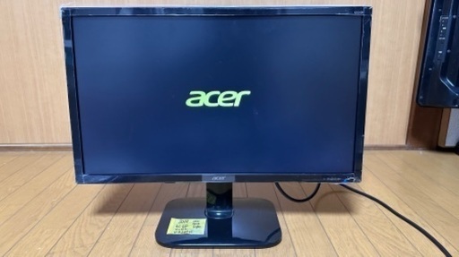 ️モニター ディスプレイ番号8 Acer 2019年製 24インチ 大阪市内 配達無料  保管場所での引き取りは値引きします