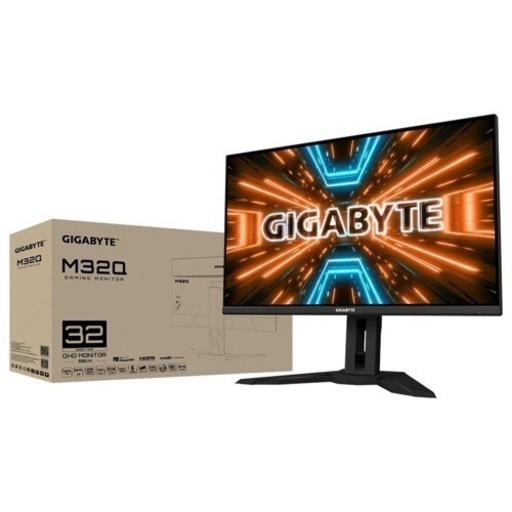 GIGABYTE M32Q 31.5インチ WQHD 144hz ゲーミングモニター