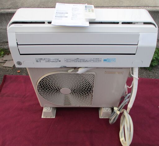 ☆東芝 TOSHIBA RAS-E225P プラズマ空清搭載 ルームエアコン◆一年中大活躍