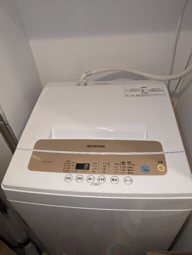 洗濯機 5kg ホワイト