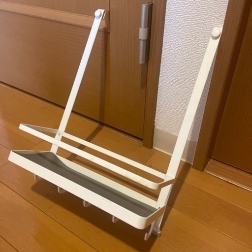 【お話中】山崎実業レンジフード調味料ラック タワー ホワイト 2857(2個)