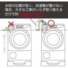 SANEI ミニセラ洗濯機用水栓 水モレ防止機能 ドラム式向け PY1735TV-13の画像