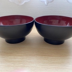 お椀2個