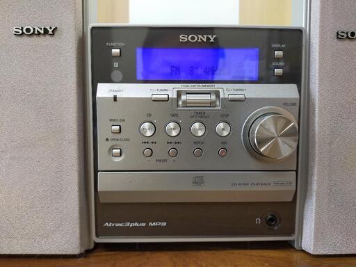 SONYコンポ 家電 オーディオ