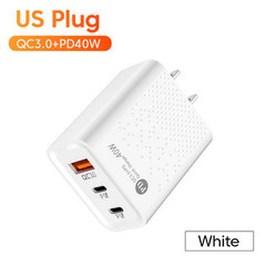 40W PD充電器 急速充電器★iPhone★Android★PD20w×2★1年保証付きの画像