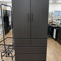 ★ジモティ割あり★ ニトリ ワードローブ ダークブラウン H186×W79×D58 クリーニング済み KJ5216
