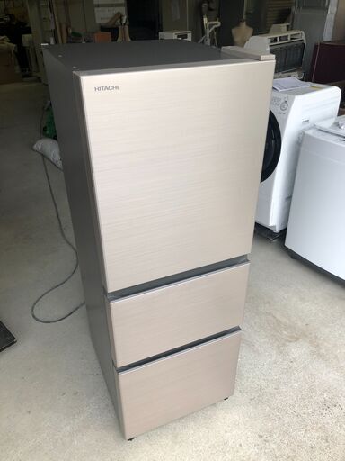 2022年製 HITACHI 3ドア冷蔵庫 265L R-27RV-N