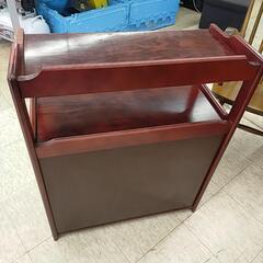 【ジモティー割引で最大15％OFF⭐️】カリモク 電話台 ブラウンの画像