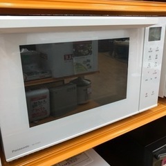 【店頭受け渡し】（236）Panasonic　オーブンレンジ　2022年製　 50-60Hz  NE-FS301-W　中古品