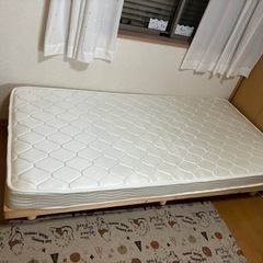 美品　ニトリ シングルベッド