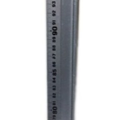 アルミ直尺 100cm(1000mm)