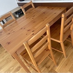 【受渡決定しました】IKEAダイニングセット
