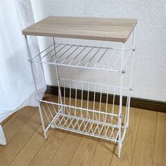 サイドテーブル　シェルフィ NA　ニトリ