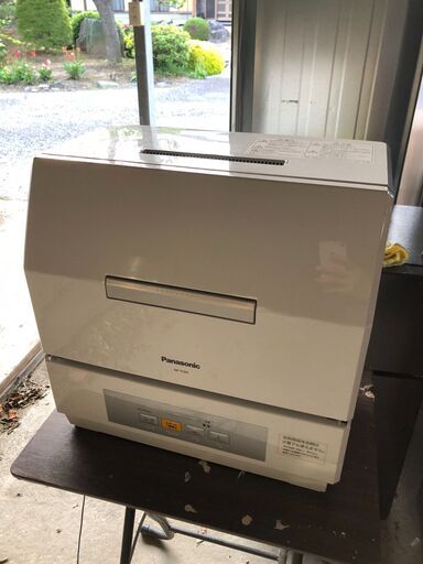 2021年製　Panasonic 電気食器洗い乾燥機 NP-TCR4-W ホワイト 動作確認済み プチ食洗器 エコナビ