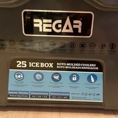 オリジナルマット(SeaDek)付ハードクーラーボックス　(サイズ:25L)　カラー:ダークグレイの画像