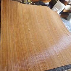 籐ラグ カーペット 2m x 2m （良品）の画像