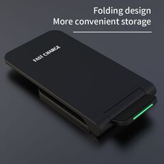 【新品】65ワット対応✨急速ワイヤレス充電スタンド★選べるカラー★ケーブル付きの画像