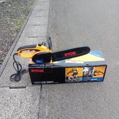 (決まりました)リョービ　電動チェンソー　CS−3001の画像