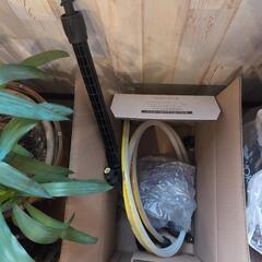 【訳あり】写真のケルヒャーの電動高圧洗浄機をお譲りします　生活雑貨 掃除用具の画像