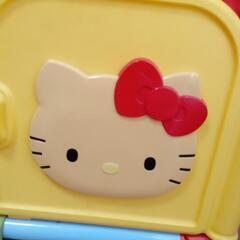 子供用品 ベビー用品 　ハローキティのかんたんおりたたみジムの画像