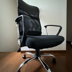 受付終了！ビジネスチェア2つあります！家具 椅子 ハイバックチェア の画像