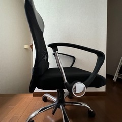 受付終了！ビジネスチェア2つあります！家具 椅子 ハイバックチェア の画像