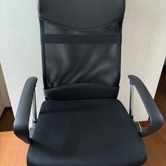 受付終了！ビジネスチェア2つあります！家具 椅子 ハイバックチェア の画像