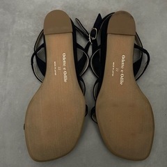16500円 新品 Odette e Odile ウエッジサンダル NV ユナイテッドアローズ の画像