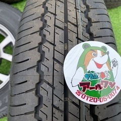 🚗【ホイール】納車外 JB74W ジムニーシエラ 純正 アルミ＆タイヤ 【地域最大級カー用品･ホイール買取アールワン田川】の画像