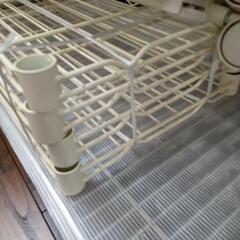 ★スチールラック　家具 収納家具　棚　キャスター付き　現状でのお渡し　【店頭販売のみ】の画像