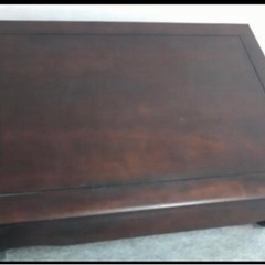 木製座卓の画像