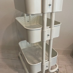【再募集】IKEA カートワゴン ワゴン ロースコグの画像