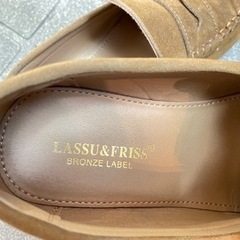 起毛のローファー　茶色　28cmの画像