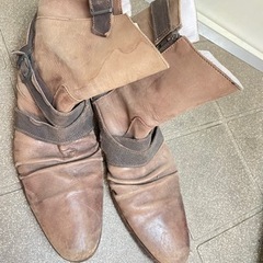 LEEのハーフブーツ　革製　28cm