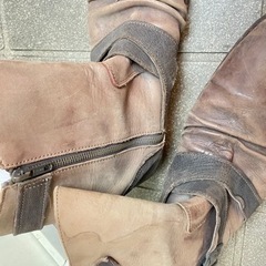LEEのハーフブーツ　革製　28cmの画像