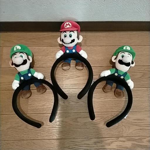 USJ カチューシャ　マリオ　おもちゃ