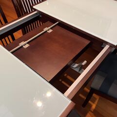 家具　ダイニングテーブル×イス4脚セットの画像