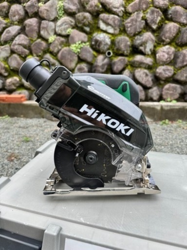 早いもん勝ち！美品ハイコーキ　集塵丸ノコ125mm　ダストボックス付き