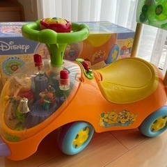 プーさんの車　10ヶ月から３歳まで　破損なし
