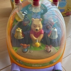 プーさんの車　10ヶ月から３歳まで　破損なしの画像