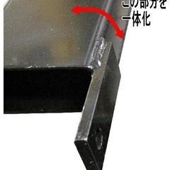 上部3面一体化軽量１８３０Ｌ開口１３５＊6０フォークリフト用サヤフォークの画像