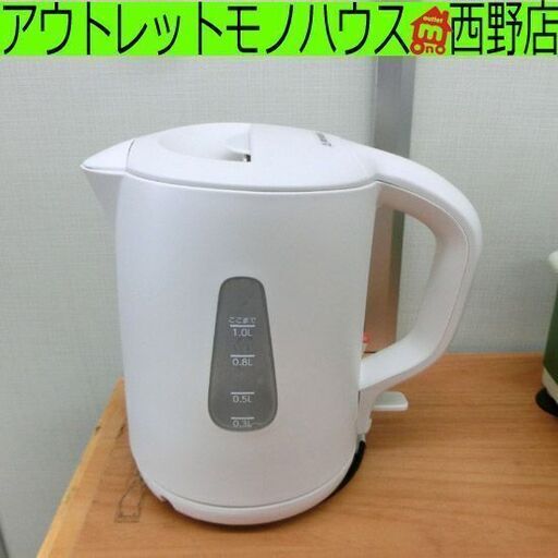 電気ケトル 1.0L 2023年製 ドリテック HC-EK02 1L ケトル 札幌 西野店