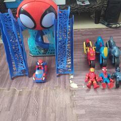 （美品）スパイダーマン　おもちゃセット