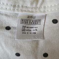 ベビー肌着(女の子用)　5枚セットの画像