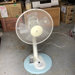 【引き取り限定】決まりました　中古　扇風機　リモコン付き