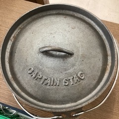 美原店　CAPTAIN STAG 鍋　ダッチオーブン 生活雑貨 調理器具 鍋、グリルの画像