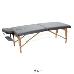 施術台　折りたたみベッド　ベッドカバー付き　の画像