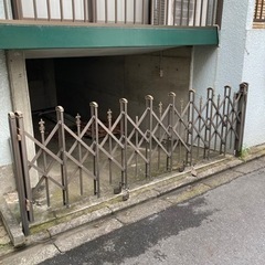 アコーディオン門扉