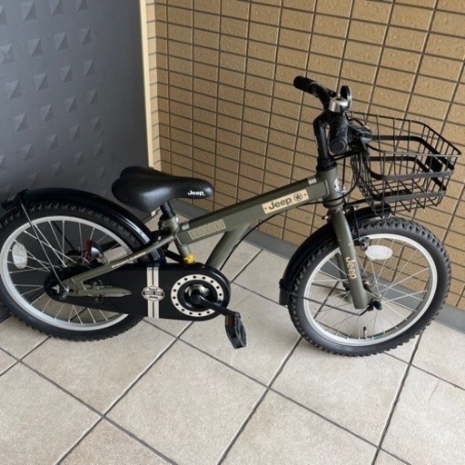 引き渡し予定者決定/子供自転車　18インチJEEP